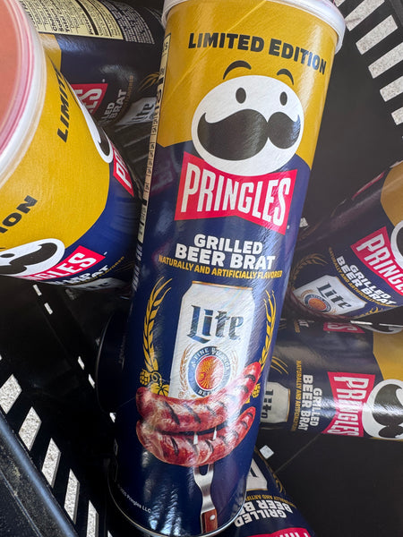 Pringles Miller Lite Limited Edition Grilled Beer Brat – One