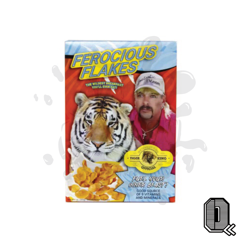 Tiger King Ferocious Flakes Cereal