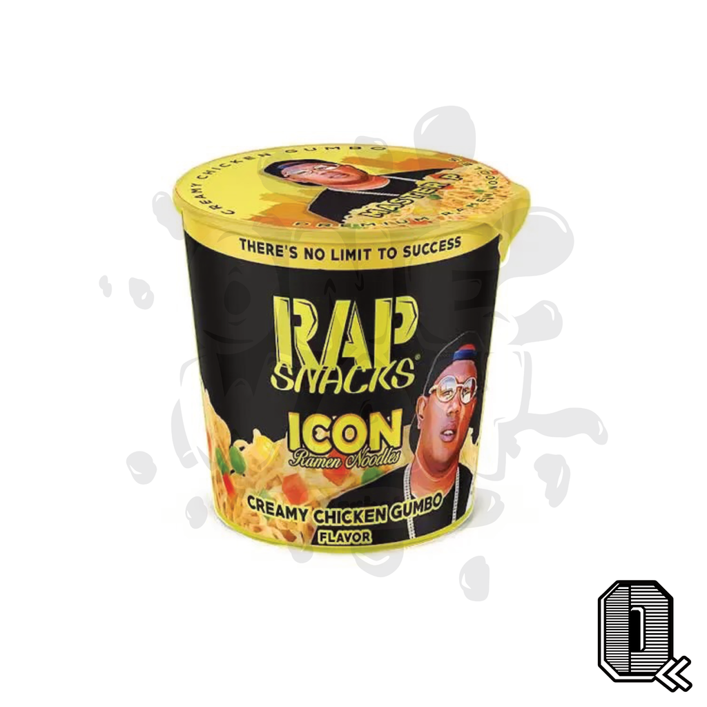 Rap Snacks Icon Ramen Noodle Master P Creamy Chicken Gumbo