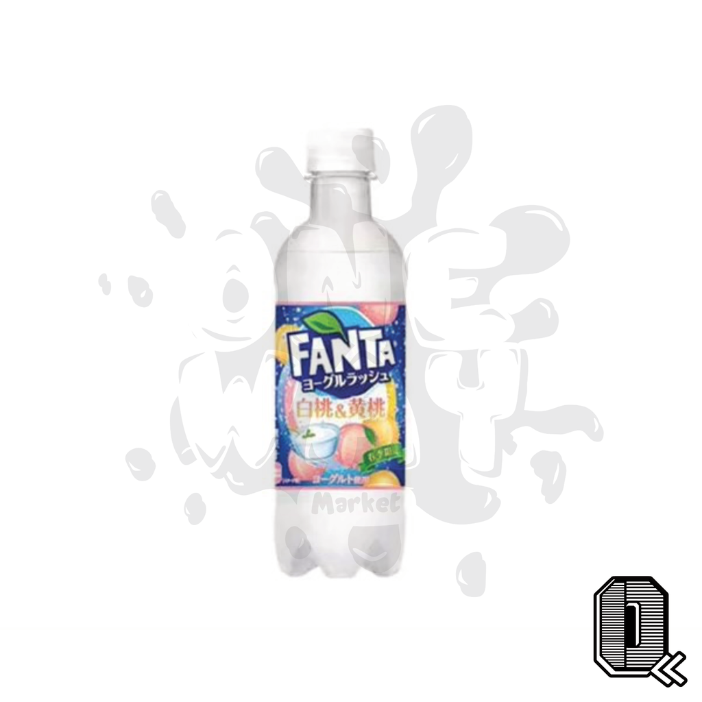 Fanta Yogurt Rush Double Peach (White and Yellow Peach) 380mL
