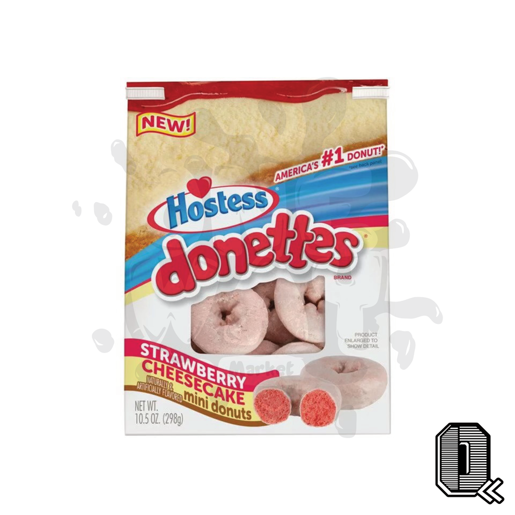 Hostess Donettes Strawberry Cheesecake Mini Donuts