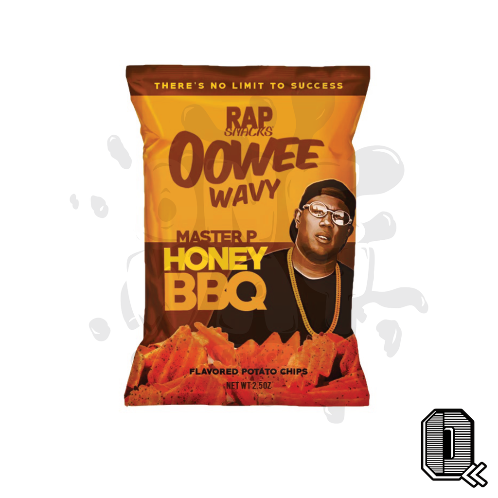 Rap Snacks Oowee Wavy Master P Honey BBQ