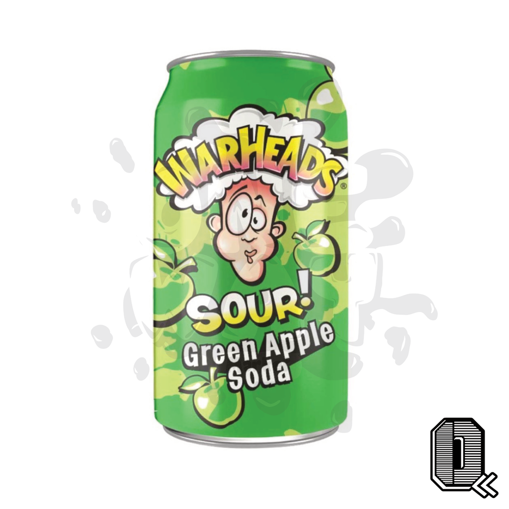 Warheads Sour! Green Apple Soda