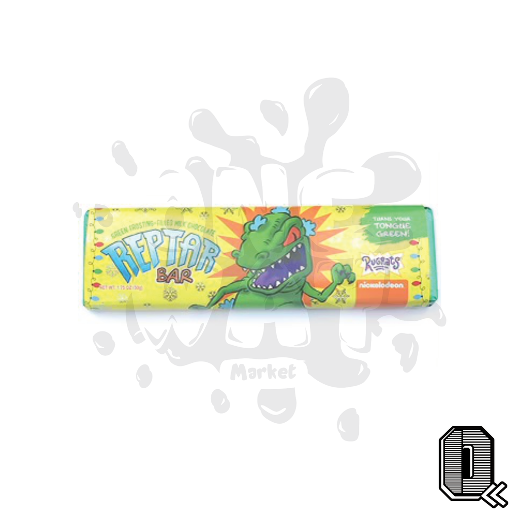 Reptar Bar Nickelodeon Rugrats Green Frosting Filled
