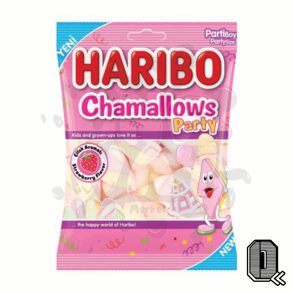 Haribo Chamallows Party Strawberry Marshmallows (Turkey)