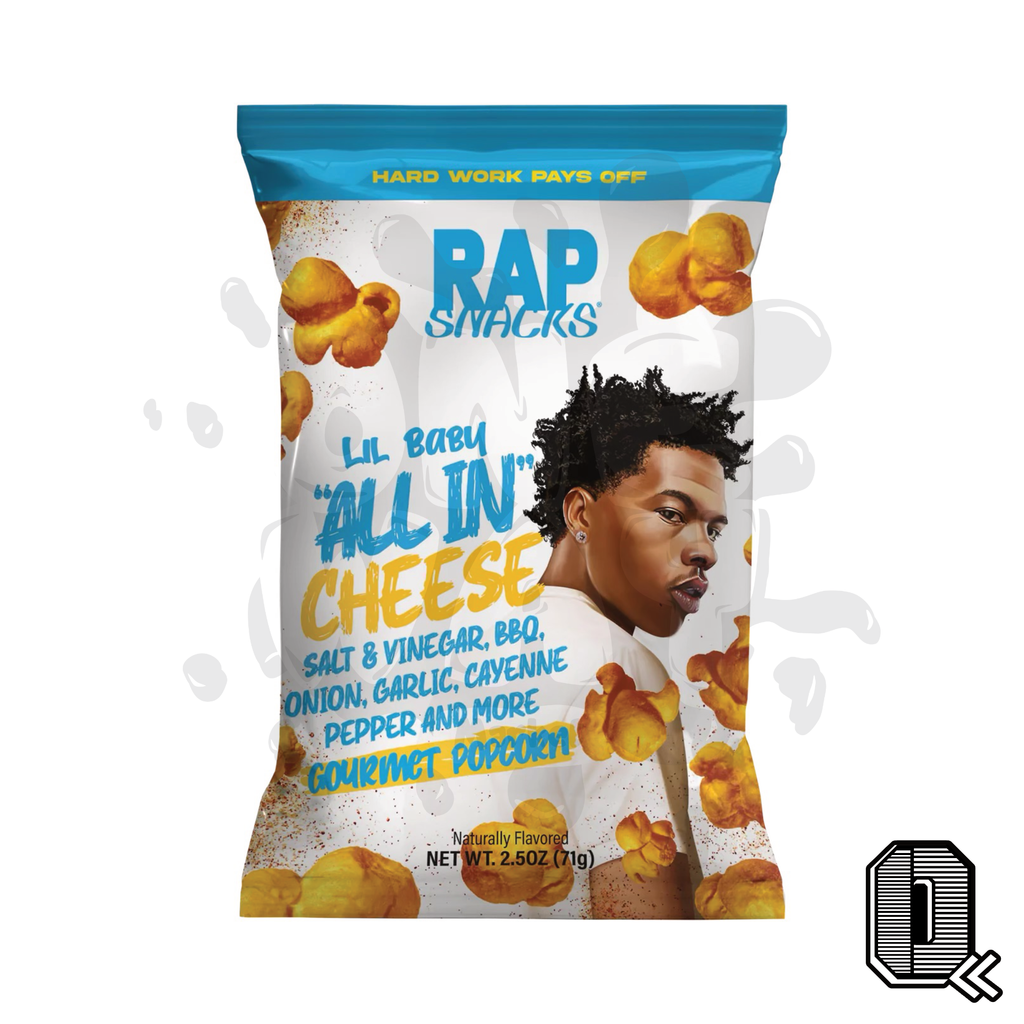Rap Snacks Lil Baby All In Cheese Gourmet Popcorn