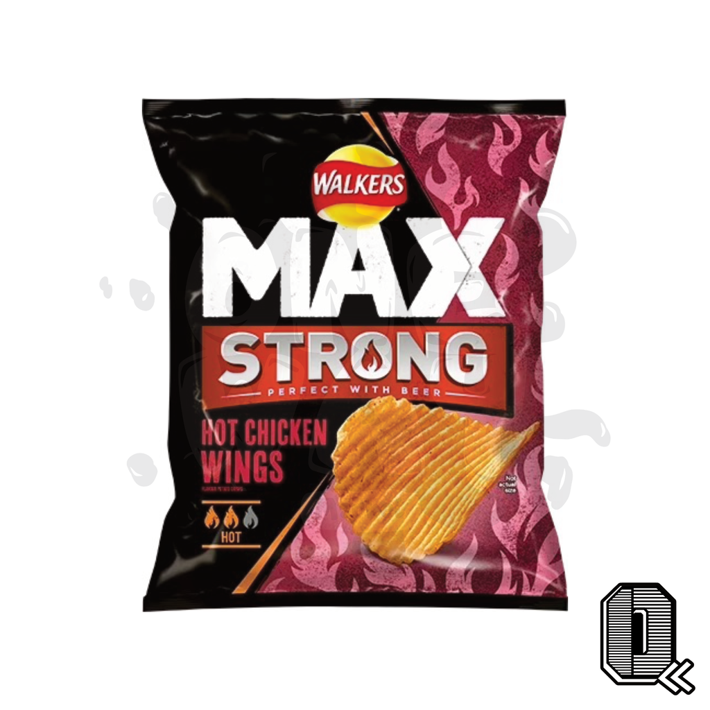 Walkers Max Strong Hot Chicken Wings (United Kingdom)